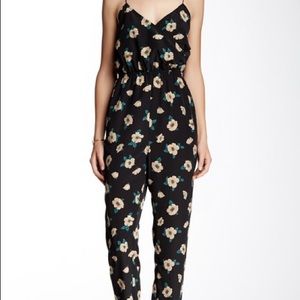 black floral jumpsuit